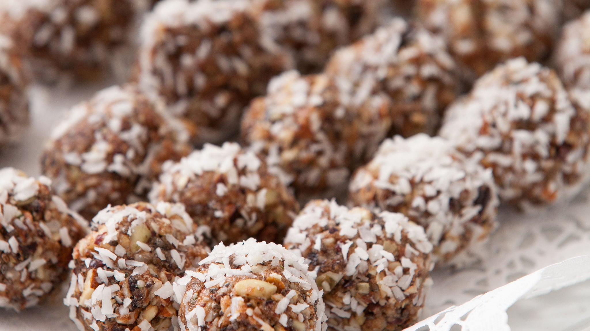 Blissful Raw Cacao Coconut Balls with Authentic Shilajit!