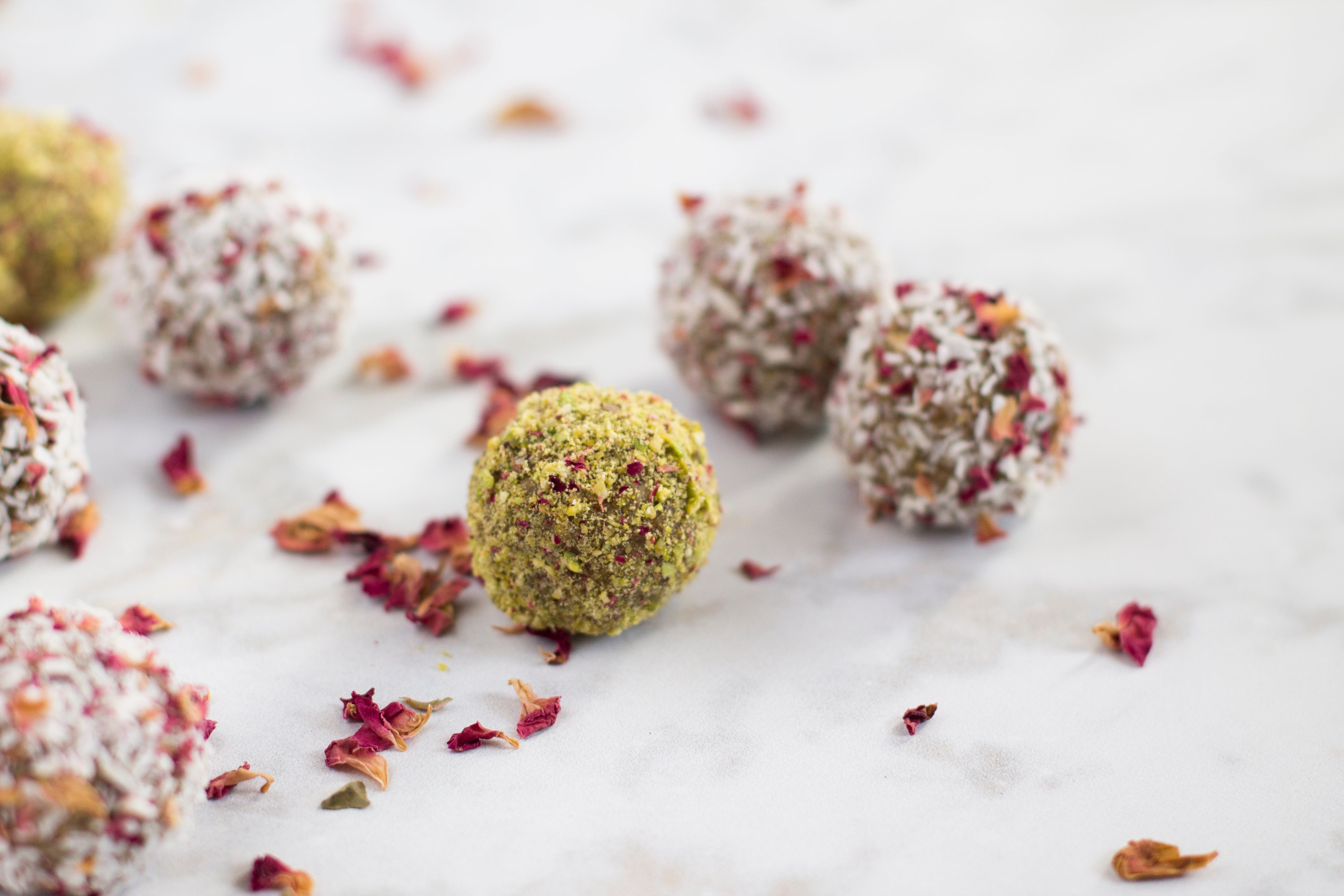 Rose Bliss Balls